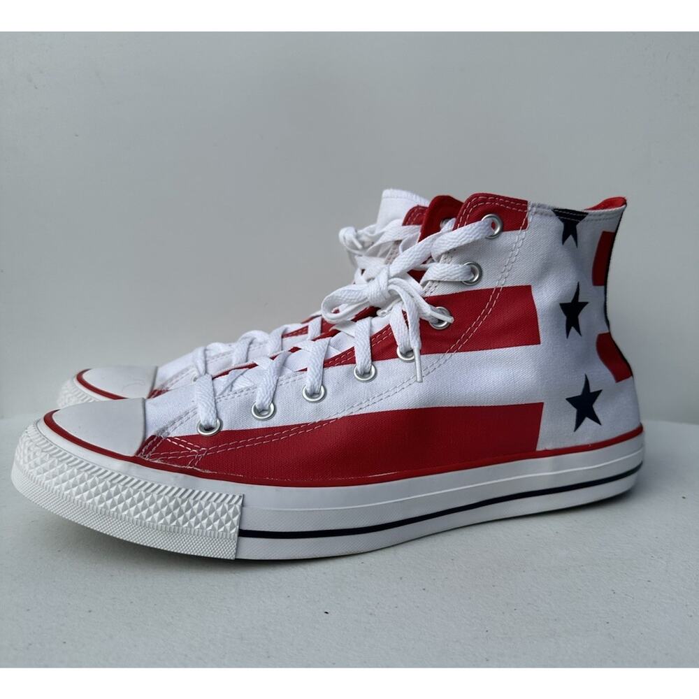 Converse Chuck Taylor USA All Star High Stars Stripes Sneakers Men’s Size 13